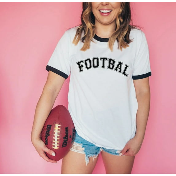 FOOTBALL Graphic Ringer Tee