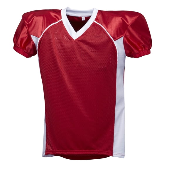 FOOTBALL JERSEY-ADULT-RED-3X
