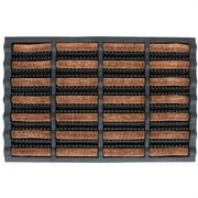 FOOTMATTERS Ninamar Mud Scrubber Tray Mat 24 x 16 inch