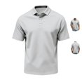 thumbnail image 1 of FOPSUFGWFO Golf Polo Shirts for Men Short Sleeve Classic Fit Tops Quick Dry Moisture Wicking Breathable Blouses for Business Sport S, 1 of 3