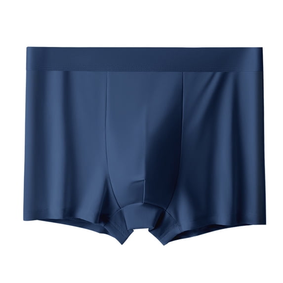 FOPSUFGWFO Men’s Silk Boxer Briefs Elastic Waist Fashion Classic Fits Underwear Breathable Lightweight Underpants As Gifts For Male