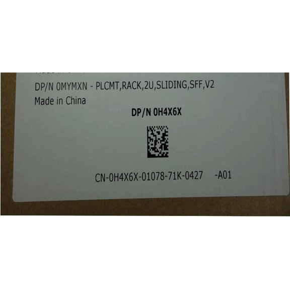 FOR 0H4X6X R520 R530 R720 R730 R730xd R740 R820 2U B6 Sliding Ready Rails H4X6X
