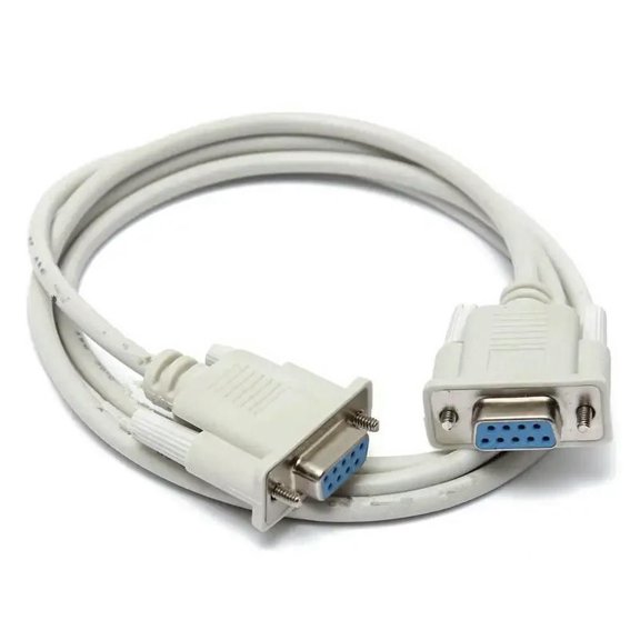 FOR 1.5M Serial RS232 9 Pin Female To Female DB9 9-Pin PC Converter Extension Cable