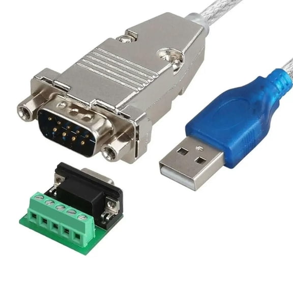 FOR 1.5M USB 2.0 to RS485 RS-485 RS422 RS-422 DB9 COM Serial Port Device Converter Adapter Cable CH340+ZT485 Chipset