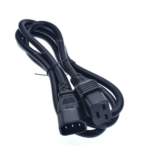FOR 1.8M/5.9FT IEC320 C14 to C19 power cord,C19 16A to C14 10A pu Power Extension Cable