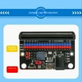thumbnail image 1 of FOR 1 PCS For Micro:Bit Expansion Board To 5V Power Supply Io Improvement Board Black PCB, 1 of 1