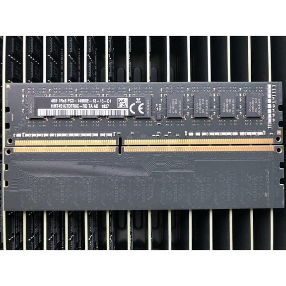 FOR 1 Pcs 4GB 4G 1866 DDR3 ECC 1RX8 PC3-14900E UDIMM For Memory
