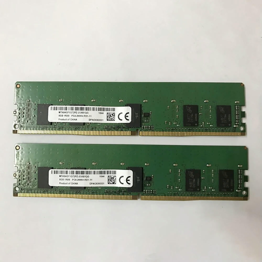 Micron 8GB 1Rx8 PC4-2666V-R DDR4 Server-Ram Modulo Reg ECC - Foto 5
