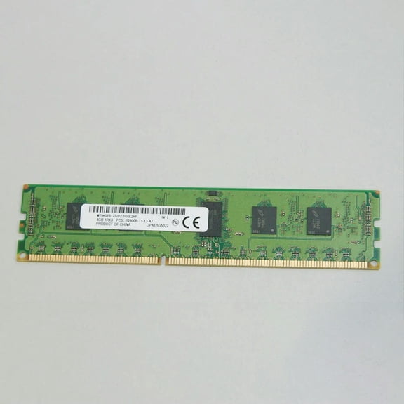 FOR 1 Pcs For RAM MT9KSF51272PZ-1G6E 4GB 4G 1Rx8 PC3L-12800R DDR3L 1600 REG RDIMM Server Memory