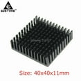 thumbnail image 1 of FOR 1 Piece 40x40x11mm IC Radiator CPU Cooler Aluminum Heatsink Heat sink, 1 of 1