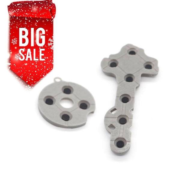 FOR 100 sets Controller Conductive Rubber Contact Pad Button D-Pad for for 360 wireless Controller Replacement Parts