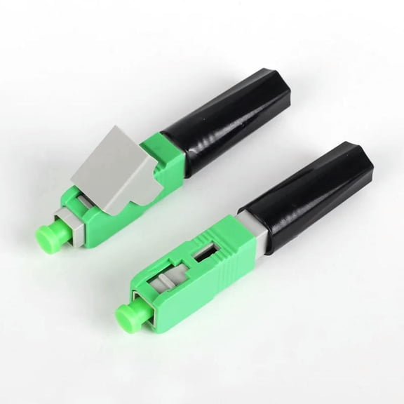 FOR 100PCS SC pre-bur fiber optic quick connector SC Fiber Optic Fast Connector SC Fiber Assembly connector 1pcs