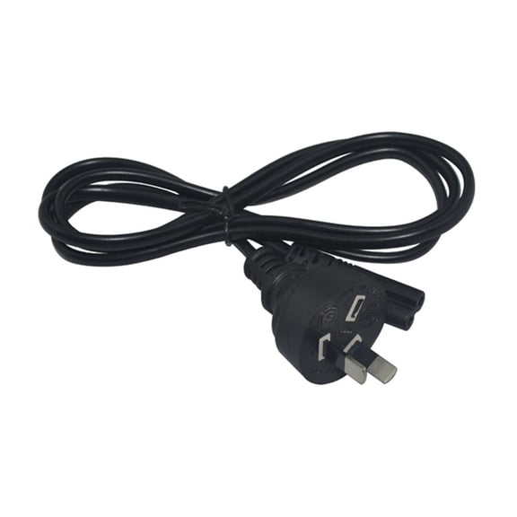 FOR 100pcs wholesale For PS2 For PS3 AU plug 2-Prong Port AC power cable cord Console Power Supply for 4 for