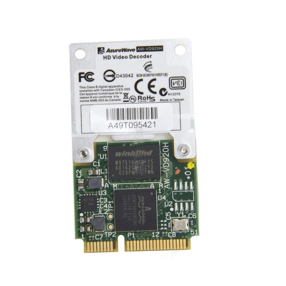 FOR 1080p card for Bcm970015 Crystal HD Video Decoder Mini PCIe 1080p ...