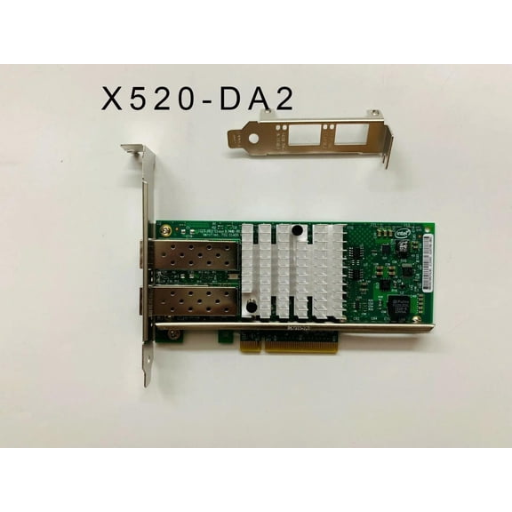 FOR 10Gbps Dual Port PCI-E X520-DA2 E10G42BTDA Ethernet Server Adapter