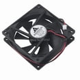 thumbnail image 1 of FOR 10PCS 92mm 92x92x 25mm DC 12V 2Pin Ball Bearing Computer PC Cooling Cooler Radiator Fan, 1 of 1