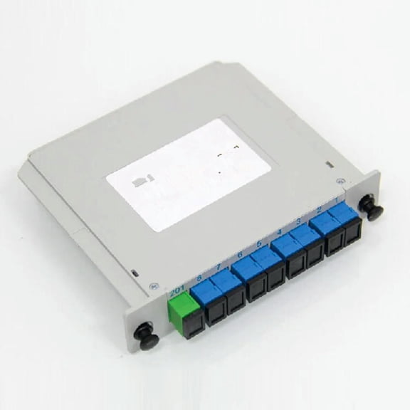 FOR 10PCS SC UPC PLC 1X8 Single mode Fiber Optical splitter Box 1x8 PLC Fiber Splitter box PLC Splitter with SC/UPC connector 1pcs