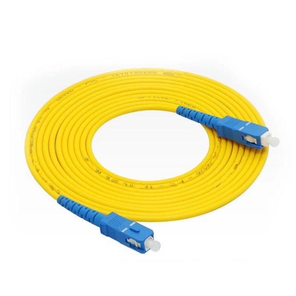 FOR 10PCS/bag 5M SC UPC Single-fiber single-mode fiber optic patch cord SC UPC 5M 3.0mm fiber optic jumper 1pcs