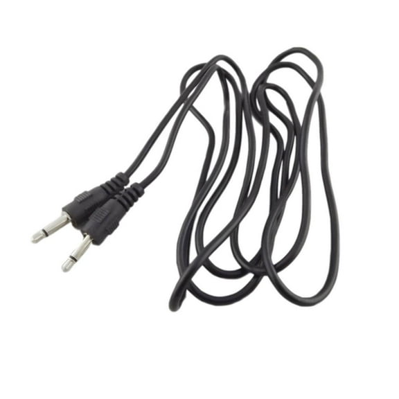 FOR 10pcs 3.5mm 1 Male Mini Plug To Male Monaural Mono Audio Extension Cable Nickel 5ft 3ft