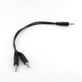 thumbnail image 1 of FOR 10pcs 3.5mm 1 Male Plug To Dual 3.5mm Male Y Splitter Stereo Headphone Audio Cable 28cm, 1 of 1