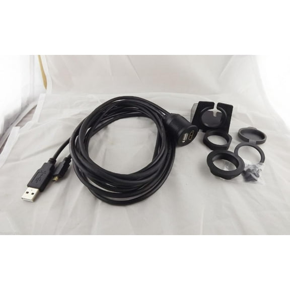 FOR 10pcs Car Dashboard Mount USB 2.0 A HDMI-compatible Female to Micro HDMI-compatible Male Installation Cable 1m 2m