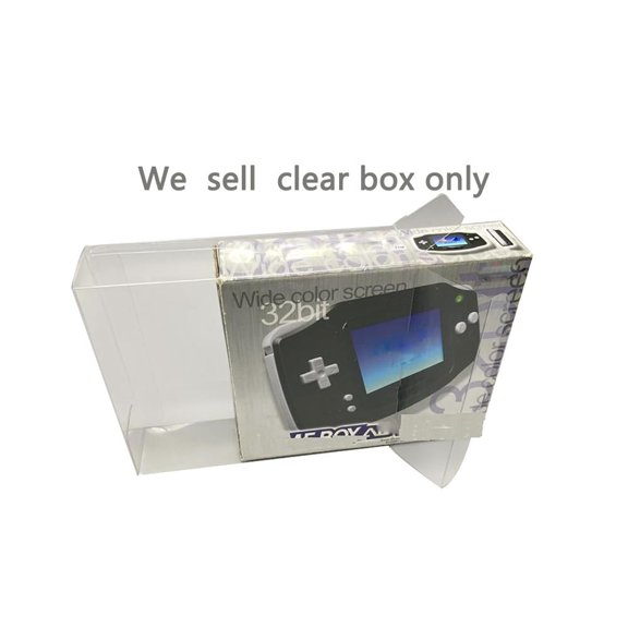 FOR 10pcs Clear transparent PET cover For for US version storage protection collection