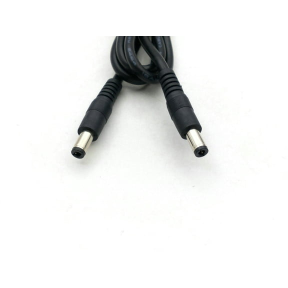 FOR 10pcs DC Power Cable 5.5x2.5mm Male To 5.5x2.5mm Male M/M Connector Socket Plug