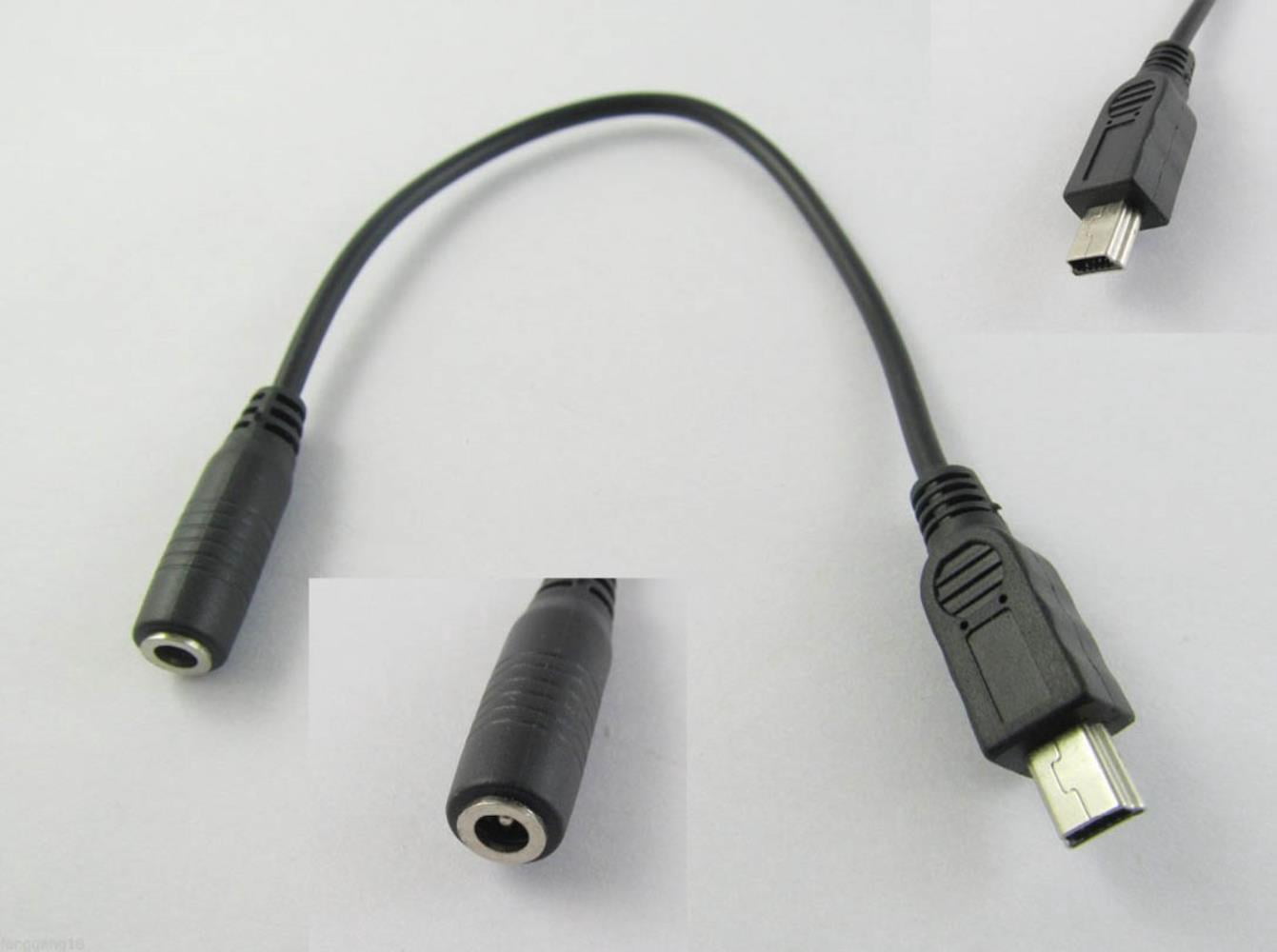 10 Pack USB To 3.5mm X 1.35mm DC Power Cables - 43cm Length, USB-A Male To Barrel Jack