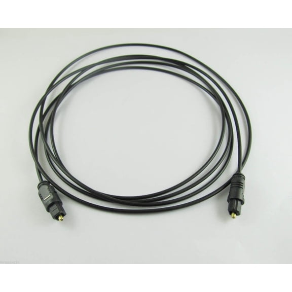 FOR 10pcs Digital Optical Fiber Optic Toslink Audio Cable OD 2.2mm 2M 6.5ft