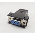 thumbnail image 1 of FOR 10pcs RJ45 To 15 Pin VGA Female Adapter f VGA Extend Over CAT5 CAT6 Network Cable, 1 of 1