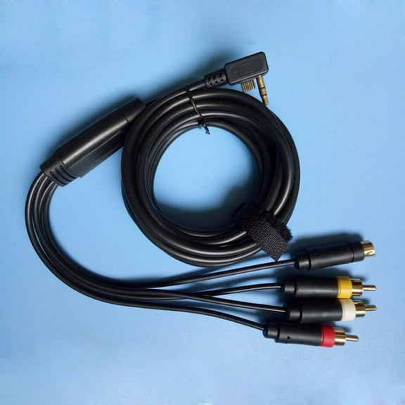 FOR 10pcs S-Video Audio Video AV Cable Cord for PSP 2000 3000