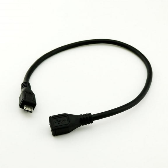 FOR 10pcs USB 2.0 Mini B 5-Pin Female to Micro Male Data Charger Converter Adapter Cable 30cm
