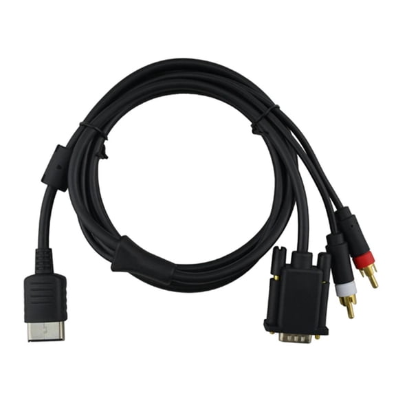 FOR 10pcs a lot Definition Audio Video Cord RCA Sound Adapter HD PAL NTSC VGA Cable for DC