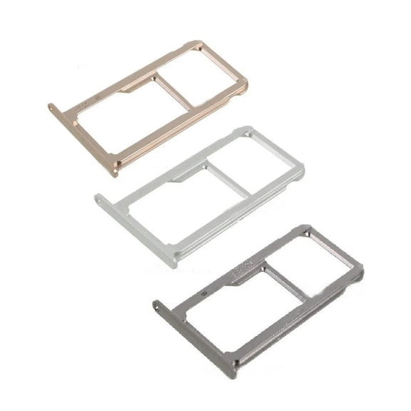 FOR 10pcs/lot Nano SIM + MicroSD Dual Nano SIM Card Tray Slot for P9 Plus