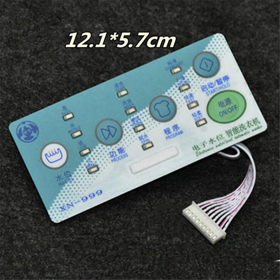FOR 12.1*5.7cm Intelligent Button panel XN-999 Auto Washing Machine Embedded Universal Control Panel Replacement