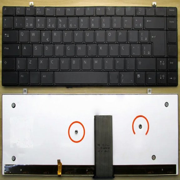 FOR 13 16 1340 1640 backlit keyboard NSK-DF101 0R266D laptop replace keyboard