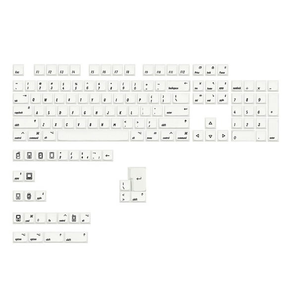 FOR 133 Keys PBT Keycap MDA Simple Caps Mechanical Keyboard Cap Keyboard Replacement Keycap