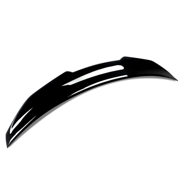 FOR 14-24 INFINITI Q50 PSM STYLE HIGH KICK REAR TRUNK SPOILER WING GLOSS BLACK