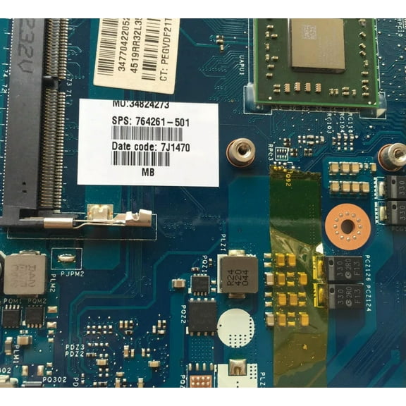 FOR 15-G Series Laptop Motherboard 764261-501 ZSO51 LA-A996P With A8-6410 2.0Ghz Processor