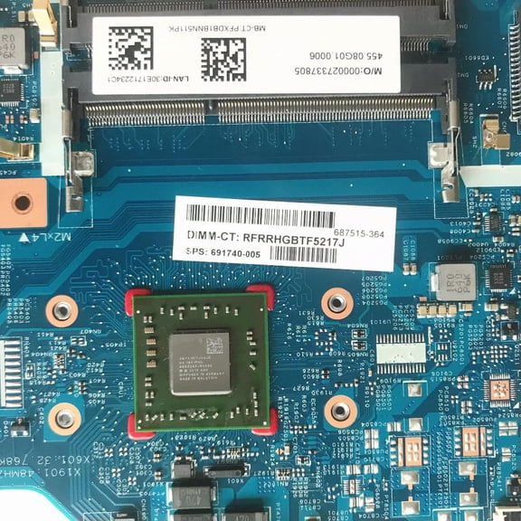 FOR 17-Y 17-Y018CA Laptop Motherboard 448.08G02.0011 687515-364 691740-005 856765-601 with A8-7410 Processor DDR3