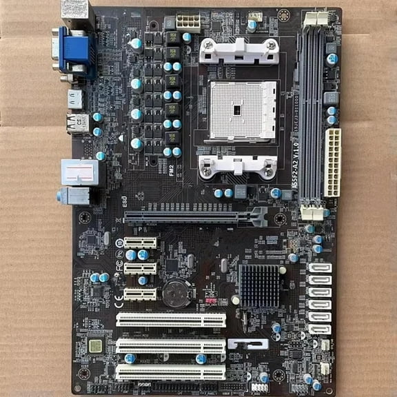 FOR 1PC A55F2-A2 DDR3 PC FM2 Main Board LPT Integrated DVI Desktop COM Full Solid