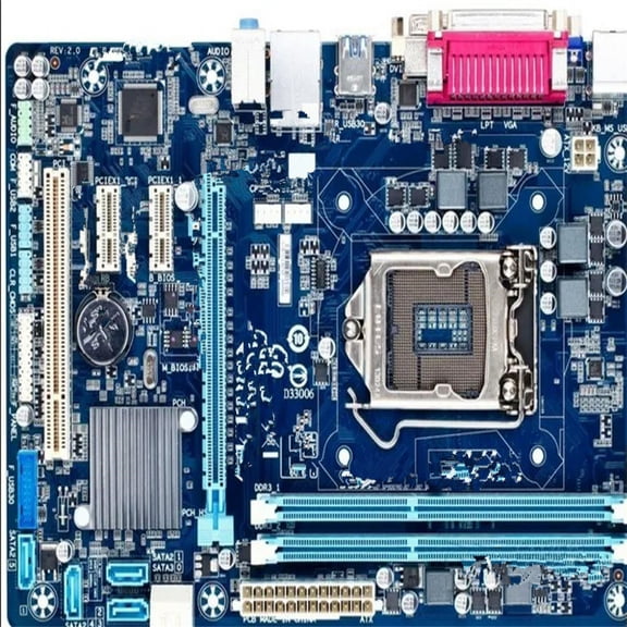 FOR 1PC B75 Main Board H61M-S1 S2PH B75M-D3V and H61 B75 Set Display 1155 DDR3