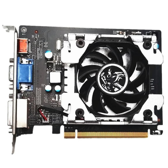 FOR 1PC GT730K graphics card 1G gold version desktop computer high definition game unique display dual screen