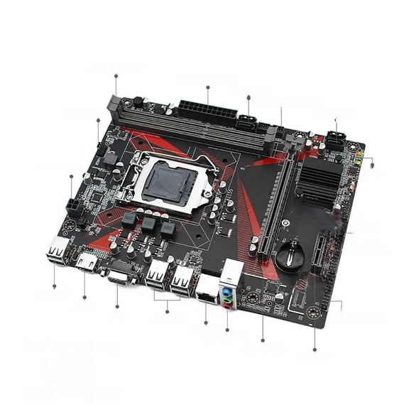 FOR 1PC H61M-H FOR 1PC DDR3 H61 LGA 1155 16GB PCI-E 3.0 Micro ATX Motherboard