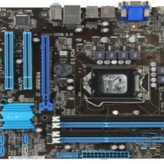 FOR 1PC P8B75-M B75 Desktop Main Board Quad Memory Slot 1155 Pins DDR3