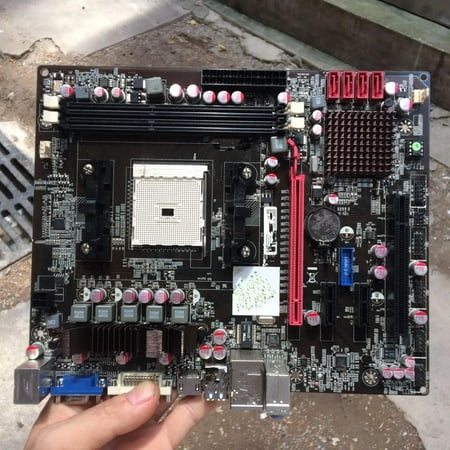 FOR 1PC TA75MG Limited Edition DDR3 Computer FM1 Main Board Full Solid DHMI Integration
