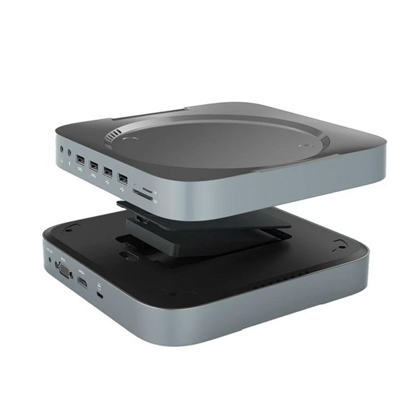 FOR 1PCS 12 In 1 Hub SSD USB C Dock HD Hard Drive Docking Station With HDD Box Laptop Accessories FOR 1PCS Mini