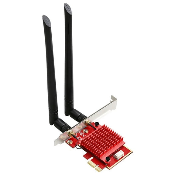 FOR 1PCS 3000Mbps Wifi 6 AX200 Wifi Card 802.11Ax 2.4G/5Ghz FOR 1PCS 5.2 Dual Band Desktop PCI-E Wireless Wifi Adapter Win10
