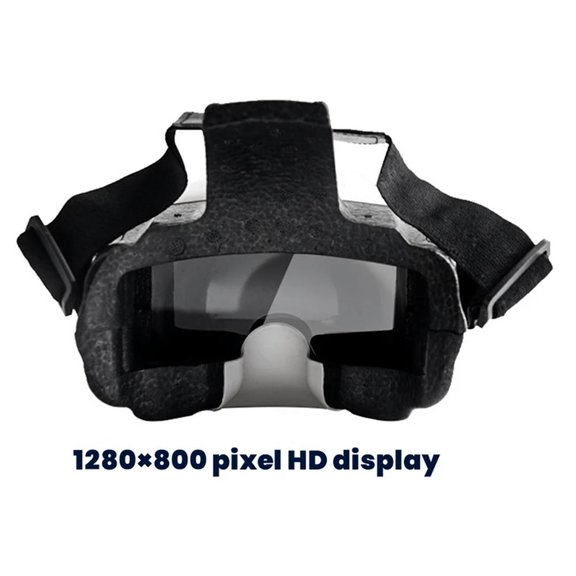 FOR 1PCS 5.8G FPV Goggles 7-Inch Display 1280X800 40CH -Compatible FPV Video Goggles FOR 1PCS FPV Drones EU Plug
