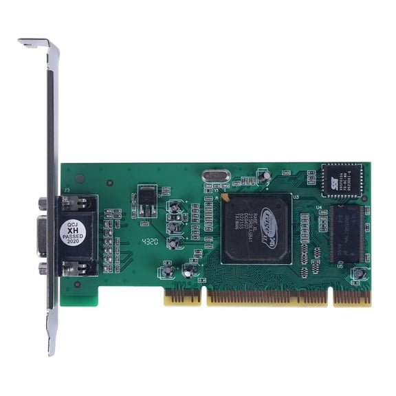 FOR 1PCS ATI RAGE XL 8MB PCI VGA Desktop Computer PCI Image Adapter Drag hine VGA Card
